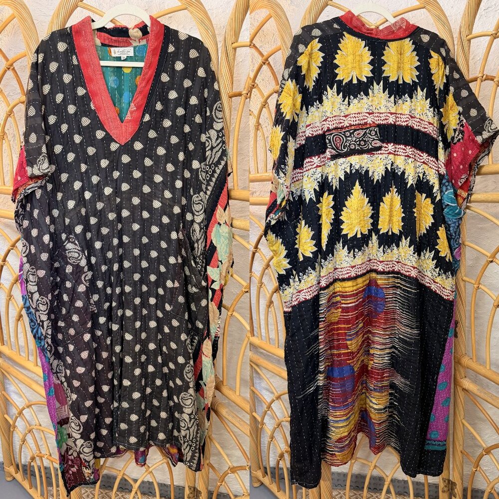Kantha Bae Just This Muu Kaftan Dress